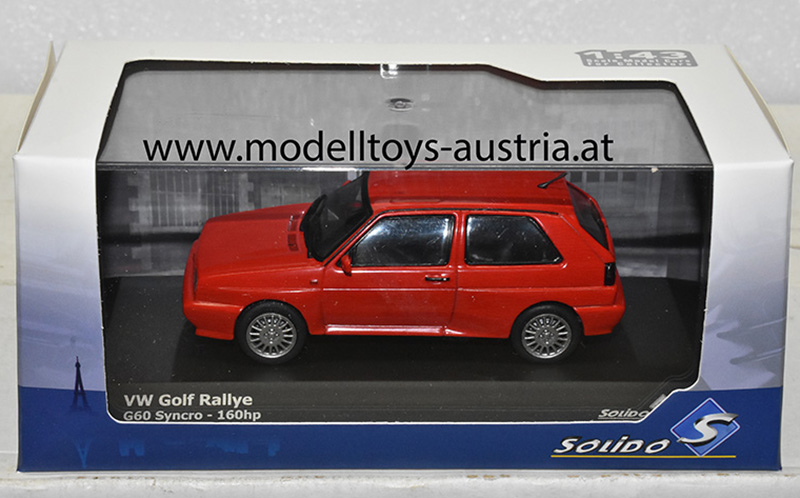 VW Golf II Rallye G60 Syncro rot 1:43