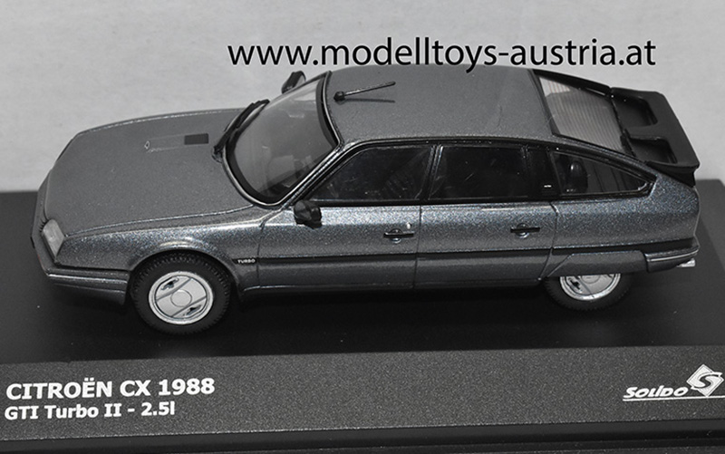 Citroen CX GTI Turbo II 1988 grau metallik 1:43