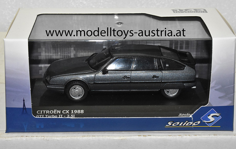 Citroen CX GTI Turbo II 1988 grau metallik 1:43