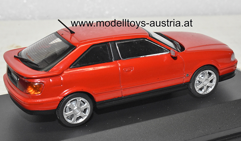 Audi S2 Coupe 1990 - 1995 rot 1:43