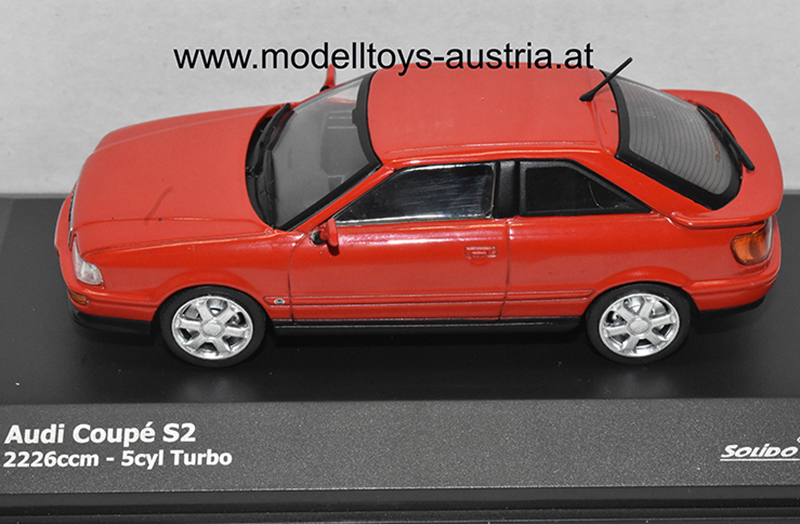 Audi S2 Coupe 1990 - 1995 rot 1:43