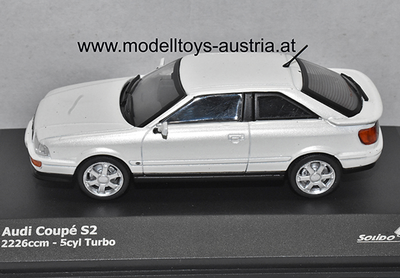 Audi S2 Coupe 1990 - 1995 weiss 1:43