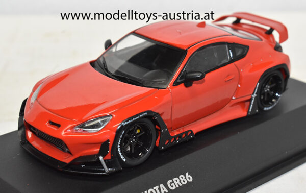 Toyota GR86 Pandem Coupe 2022 rot 1:43