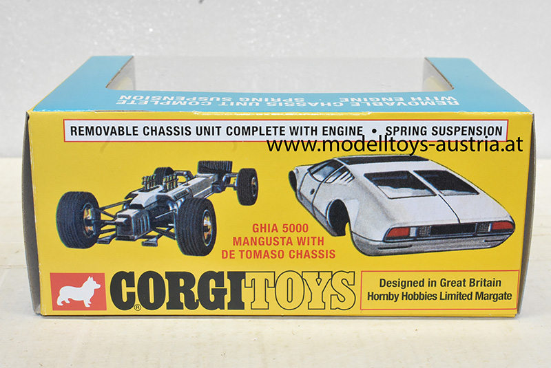 Ghia 5000 Mangusta mit De Tomaso Fahrgestell Nr. 271 1:44