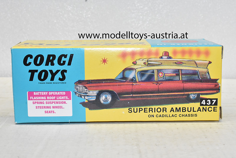 Cadillac Superior Krankenwagen Nr. 437 1:43 / 1:54