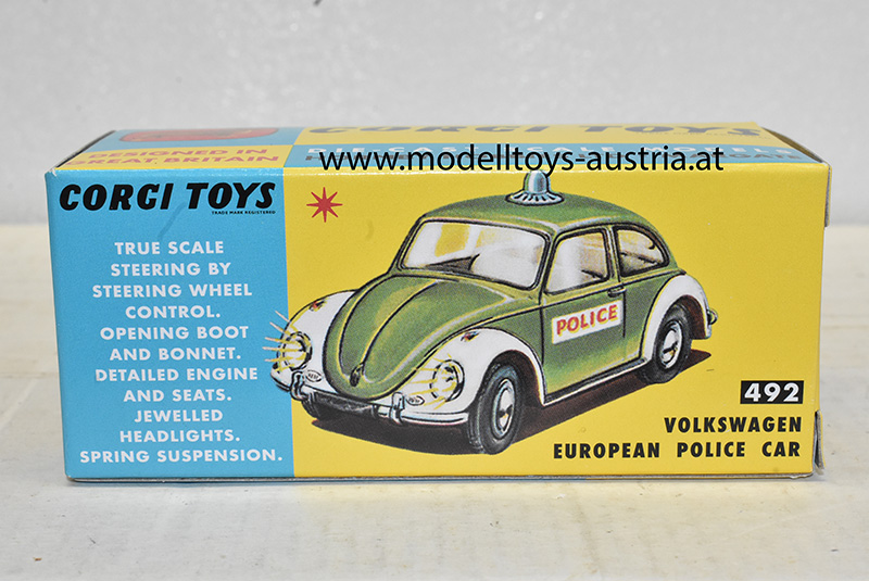 VW Käfer Deutsche Polizei Nr. 492 1:45