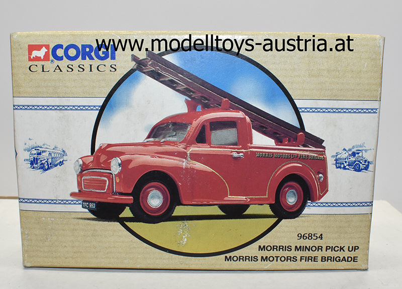 Morris Minor Pick Up Feuerwehr 1:43