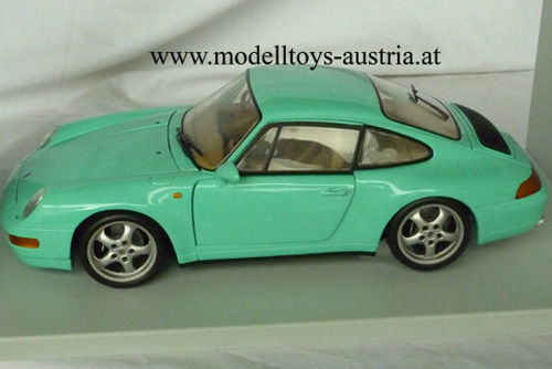 Porsche 911 993 Coupe Carrera mint grün 1:18