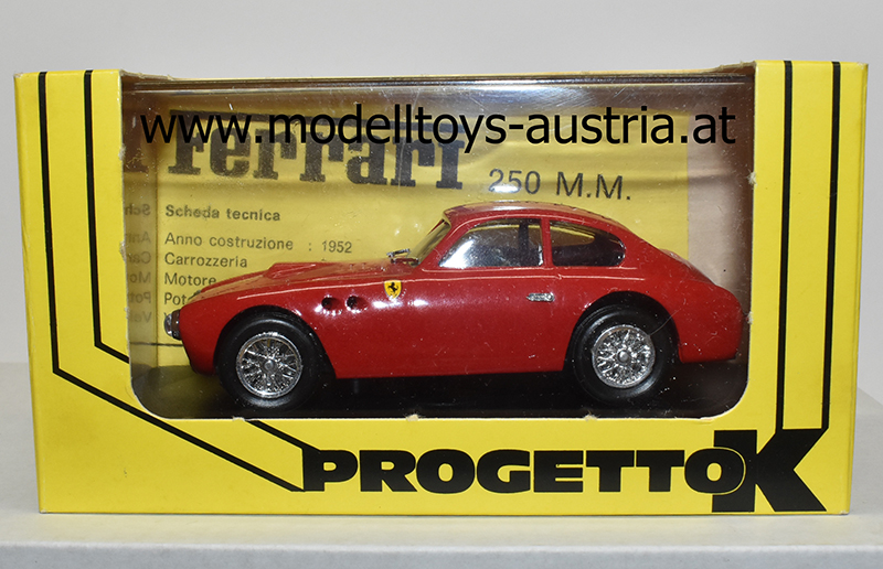 Ferrari 250 MM 1952 Berlinetta VIGNALE rot 1:43