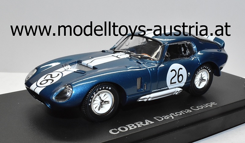 Shelby Cobra Daytona Coupe 1965 Sieger Reims Bob BONDURANT / Jo SCHLESSER 1:43