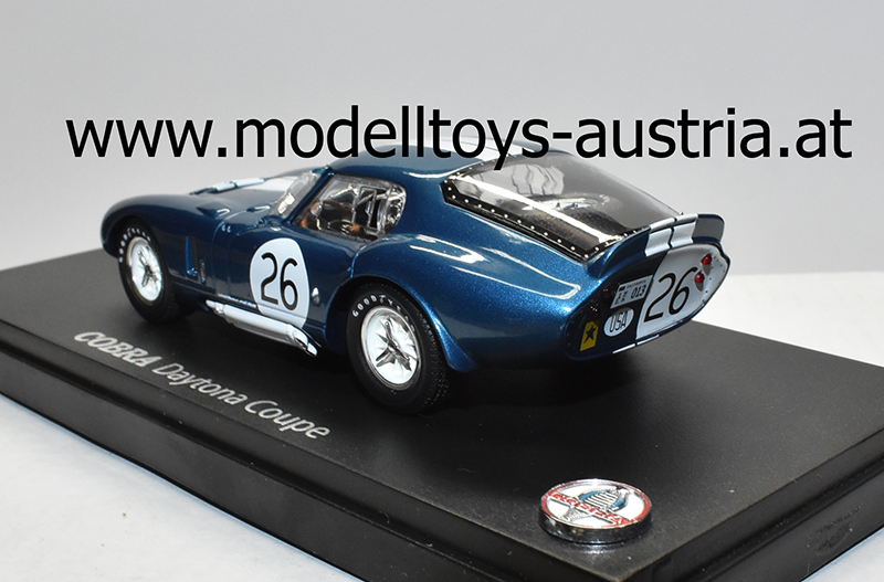 Shelby Cobra Daytona Coupe 1965 Sieger Reims Bob BONDURANT / Jo SCHLESSER 1:43