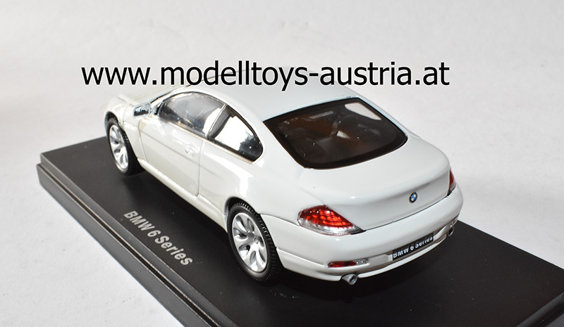 BMW E63 E64 Coupe 6er Reihe 645Ci 2003 - 2010 weiss 1:43