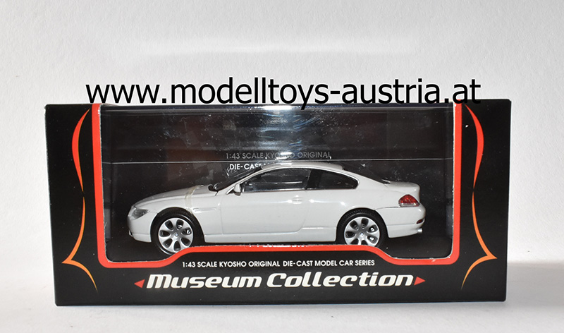 BMW E63 E64 Coupe 6er Reihe 645Ci 2003 - 2010 weiss 1:43
