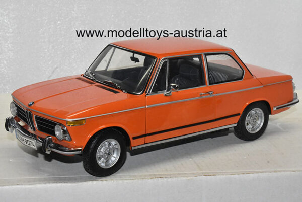 BMW 2002 E10 Limousine tii 1972 orange 1:18