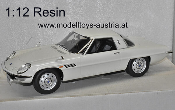 Mazda 110 S Cosmo Sport Coupe 1967 weiss 1:12