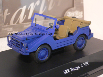 DKW Munga 4 Cabrio THW Technisches Hilfswerk 1:43
