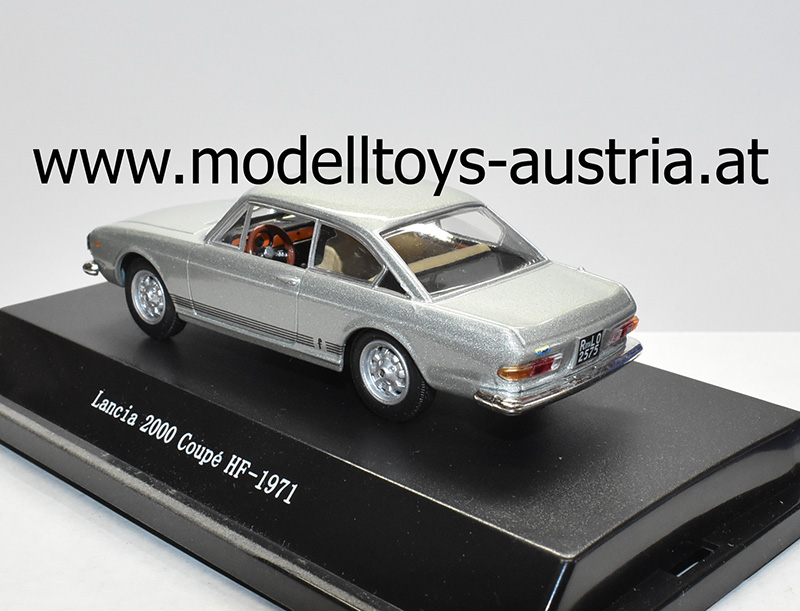 Lancia 2000 Coupe HF 1971 silber metallik 1:43