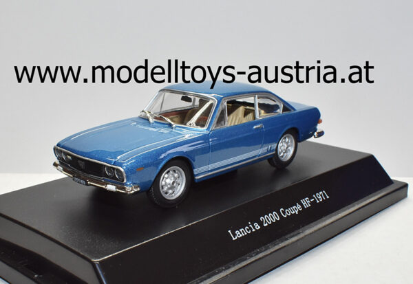 Lancia 2000 Coupe HF 1971 blau metallik 1:43