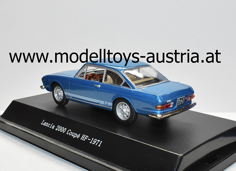 Lancia 2000 Coupe HF 1971 blau metallik 1:43
