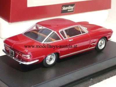 Fiat 2300 Coupe 1961 dunkelrot 1:43