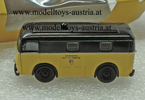 ÖAF ENO 2 Paketwagen Österreichische Post schwarzer Oberteil 1:87