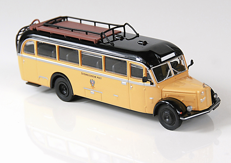 Gräf & Stift 120 ON Bus Linienbus Postbus Österreichische Post 1:87 HO Sondermodell