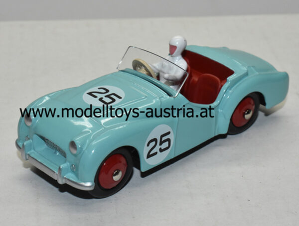 Triumph TR2 Sports Cabrio hellblau 1:43 Dinky