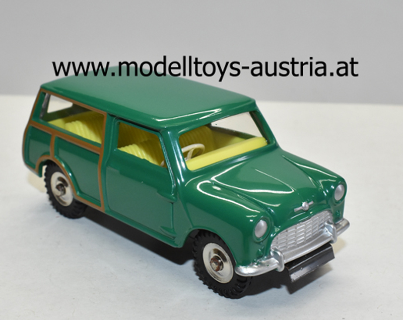 Mini Morris Traveller Kombi Break grün metallik 1:43 Dinky Toys