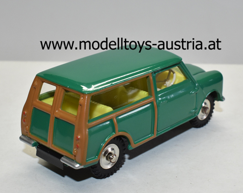 Mini Morris Traveller Kombi Break grün metallik 1:43 Dinky Toys