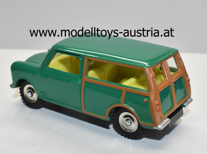 Mini Morris Traveller Kombi Break grün metallik 1:43 Dinky Toys