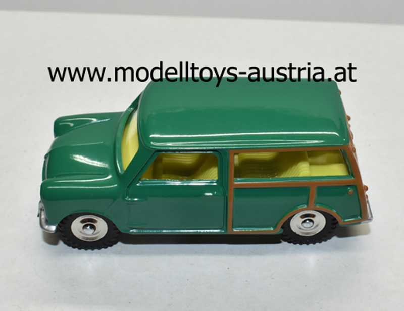 Mini Morris Traveller Kombi Break grün metallik 1:43 Dinky Toys