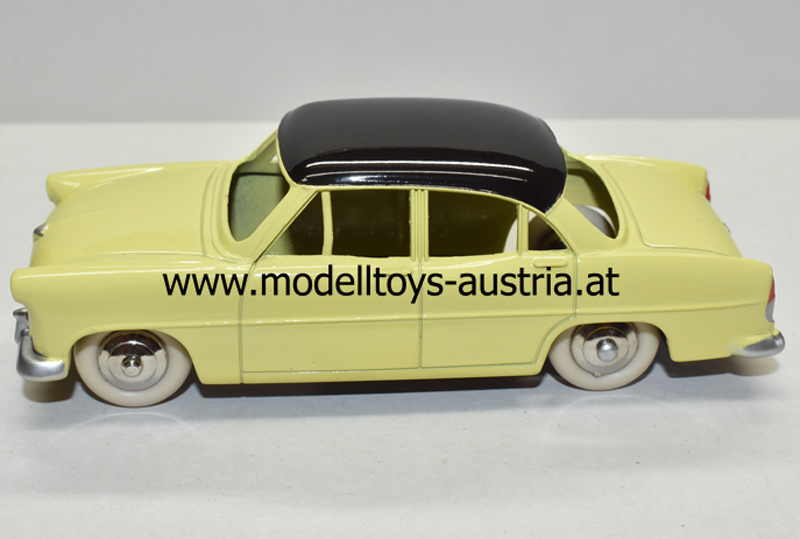 Simca Versailles Limousine gelb / schwarz 1:43 Dinky Toys