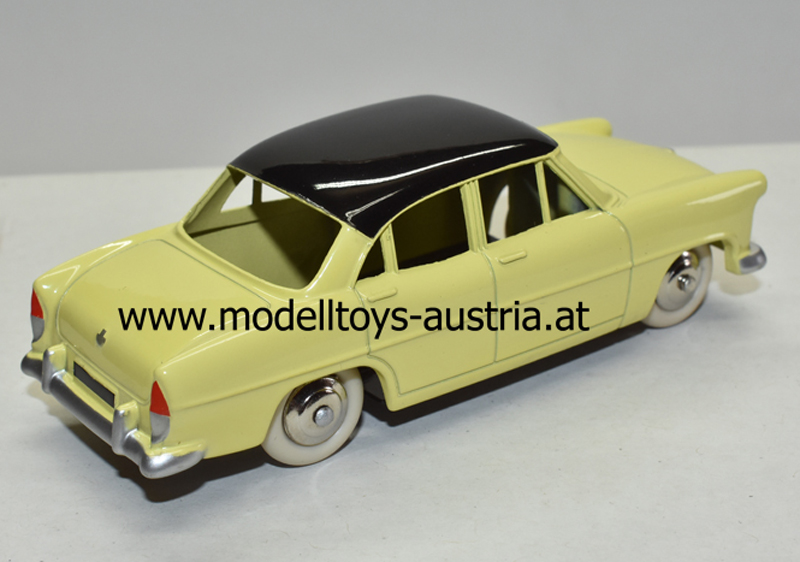 Simca Versailles Limousine gelb / schwarz 1:43 Dinky Toys