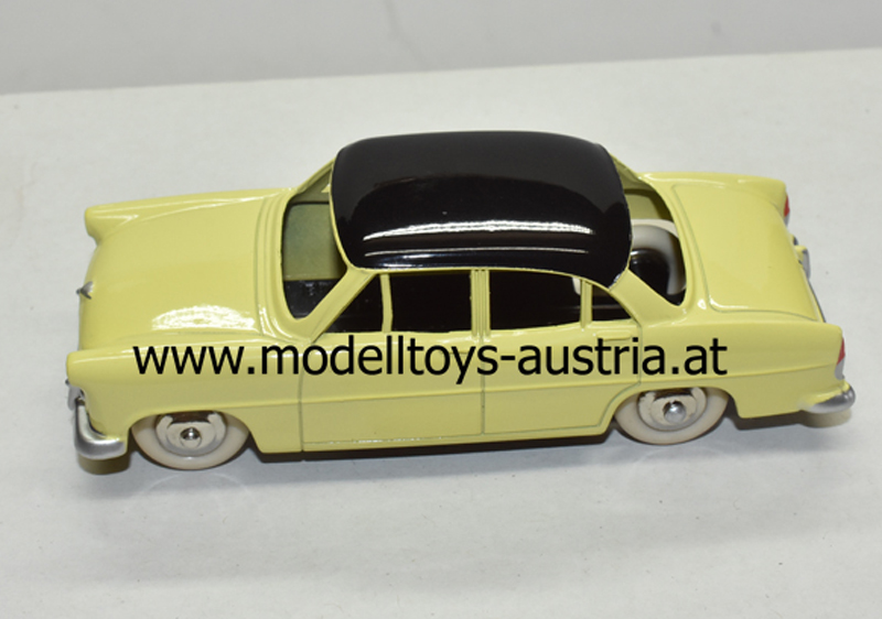 Simca Versailles Limousine gelb / schwarz 1:43 Dinky Toys
