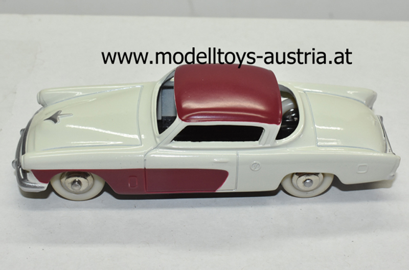 Studebaker Commander Coupe weiss / rot 1:43 Dinky Toys