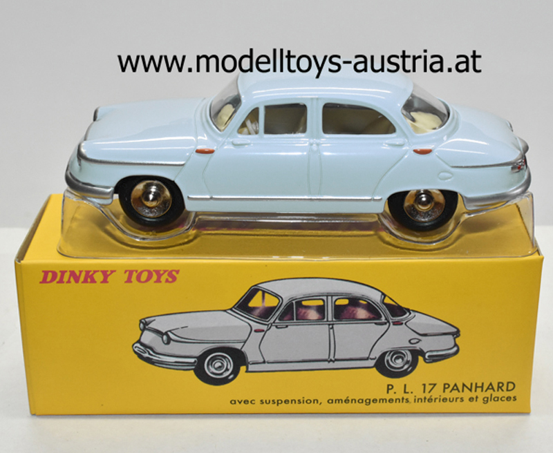 Panhard PL 17 Limousine 1961 hell blaugrau 1:43 Dinky Toys