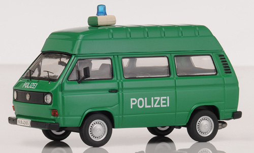 VW T3a Bus mit Hochdach POLIZEI 1:43