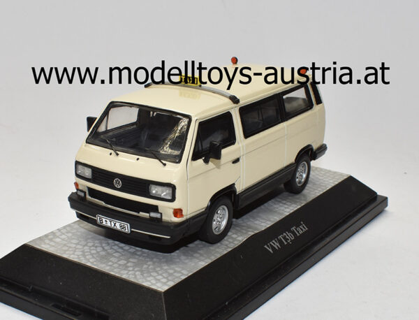 VW T3b Bus Transporter TAXI beige 1:43