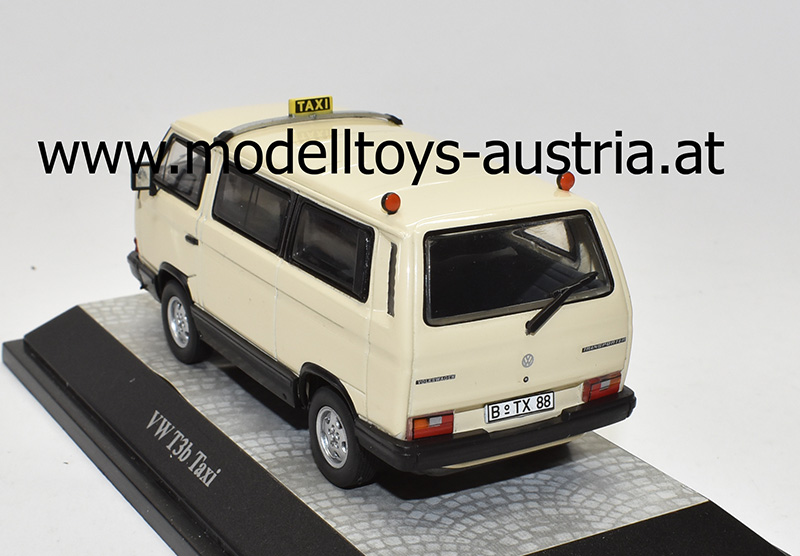 VW T3b Bus Transporter TAXI beige 1:43