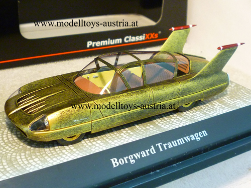 Borgward Traumwagen PROTOTYP 1955 gold metallik 1:43