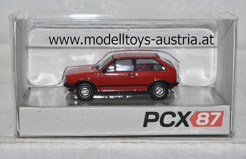 VW Polo II Coupe 1985 rot 1:87 H0
