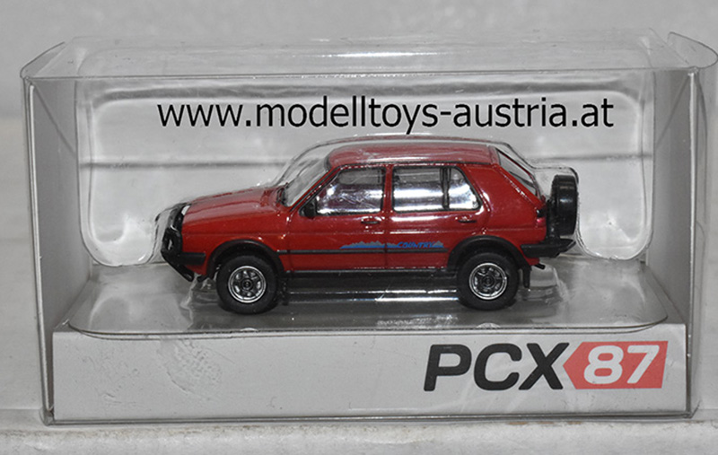 VW Golf II Country 1990 rot 1:87 H0
