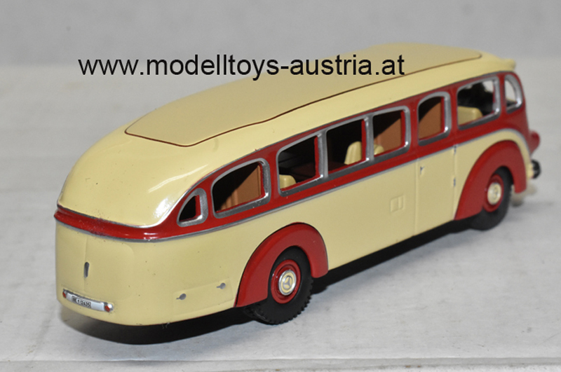 Mercedes Benz LO3500 Bus dunkelrot / creme 1:87 HO