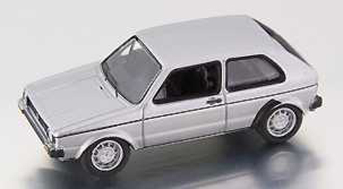 VW Golf I Limousine GTI 2-türig silber metallik 1:87 HO