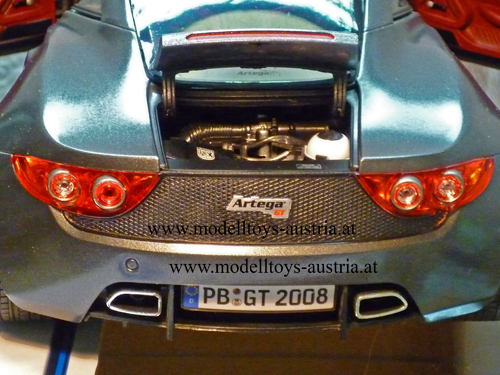 Artega GT 2008 grau metallik 1:18