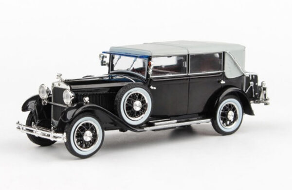 Skoda 860 Cabrio geschlossen 1932 schwarz / schwarz 1:43