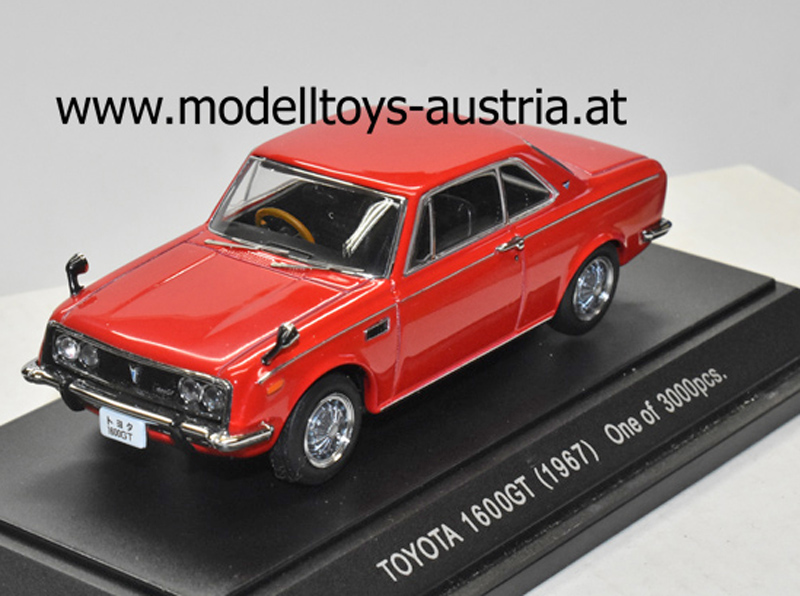 Toyota Corona RT50 1600 GT Coupe 1967 rot 1:43