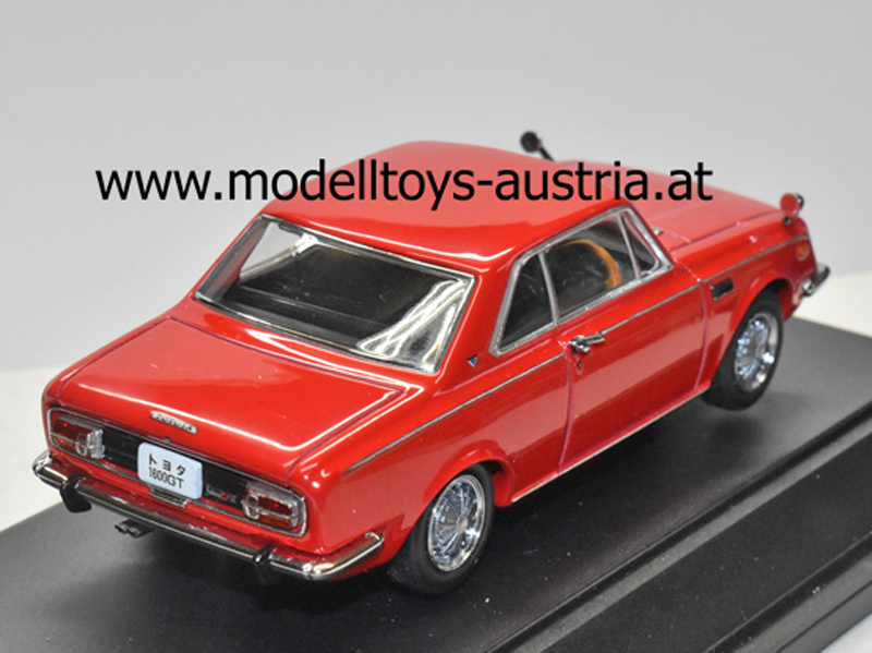 Toyota Corona RT50 1600 GT Coupe 1967 rot 1:43