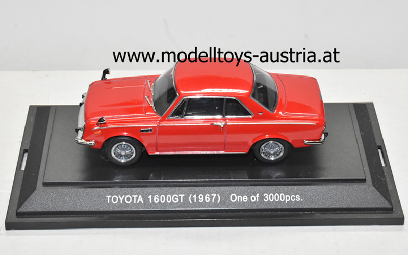 Toyota Corona RT50 1600 GT Coupe 1967 rot 1:43