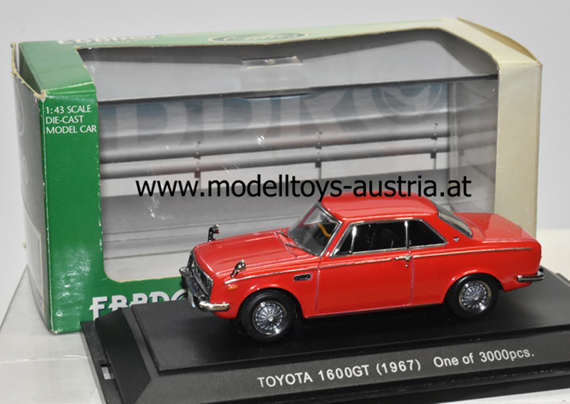 Toyota Corona RT50 1600 GT Coupe 1967 rot 1:43
